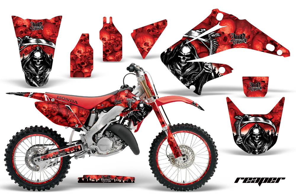 Honda CR 125 250 02 09 Graphics Kit Reap R NPs